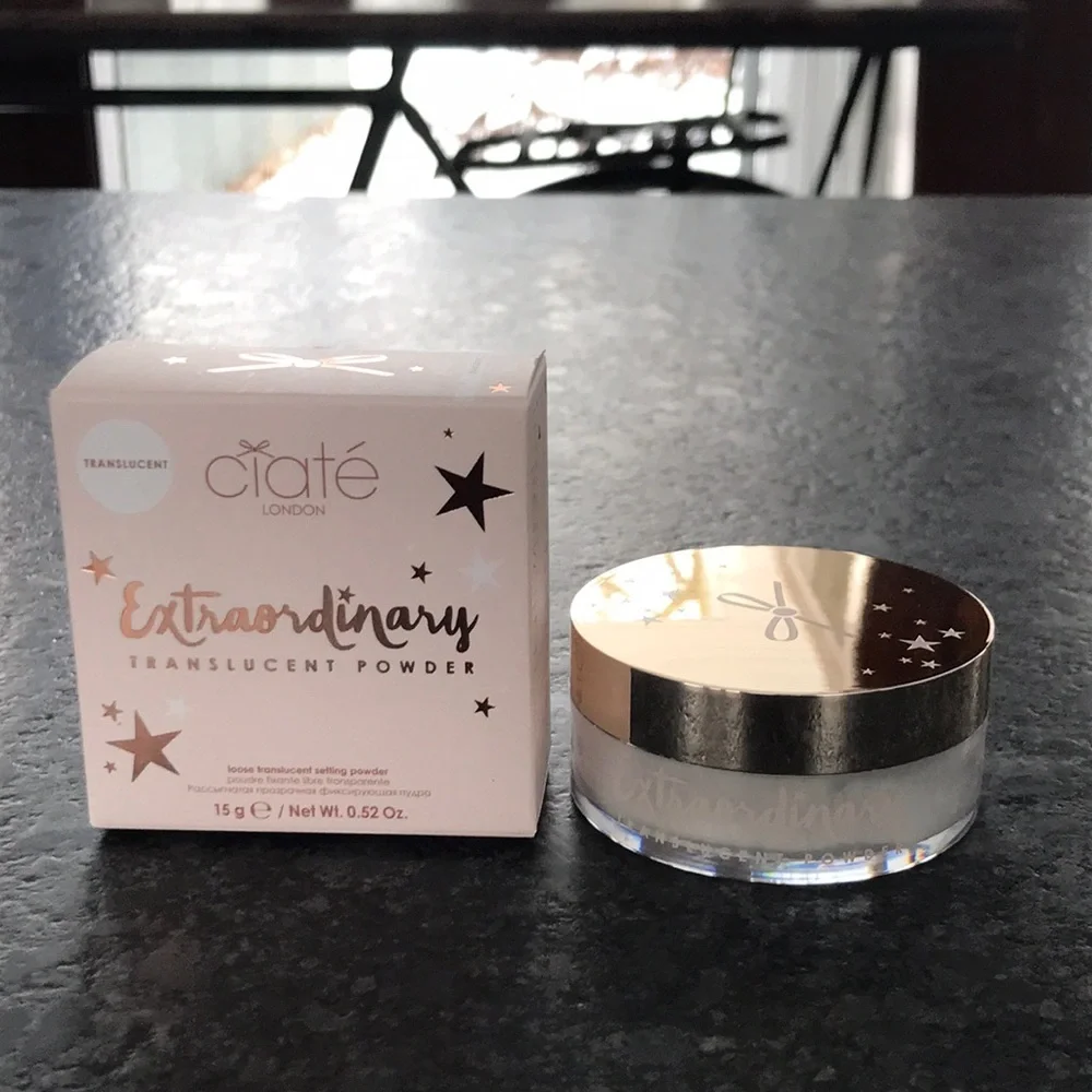 Ciate London Extraordinary Translucent Powder for all skin tones, zero flashback
